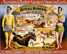 vintage circus prints and poster images 03